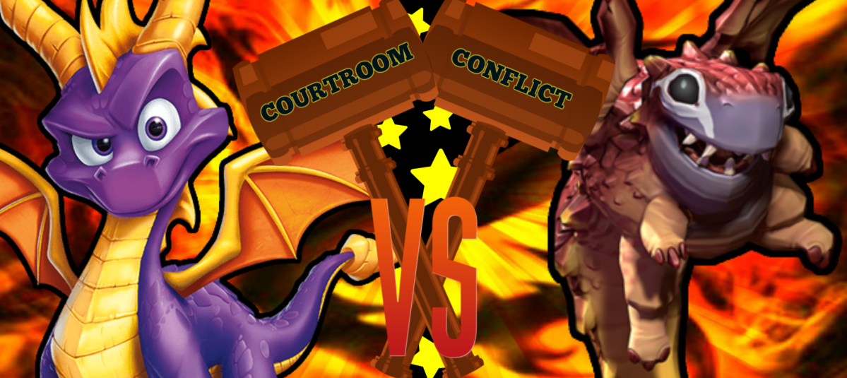Courtroom Conflict: Spyro vs. Skaarf